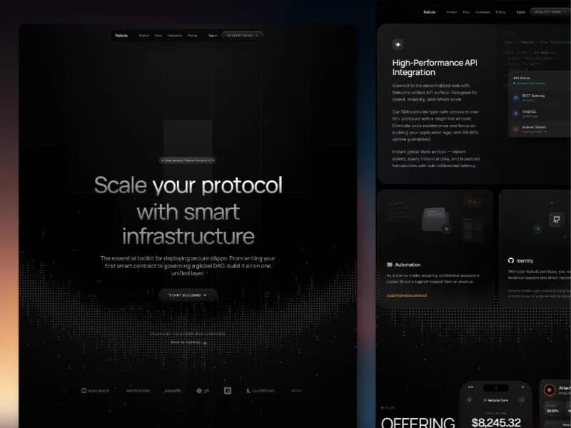 Nebula Web3 Launch product preview