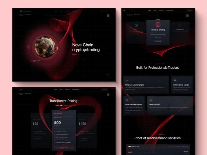 NovaChain Trading Protocol product preview