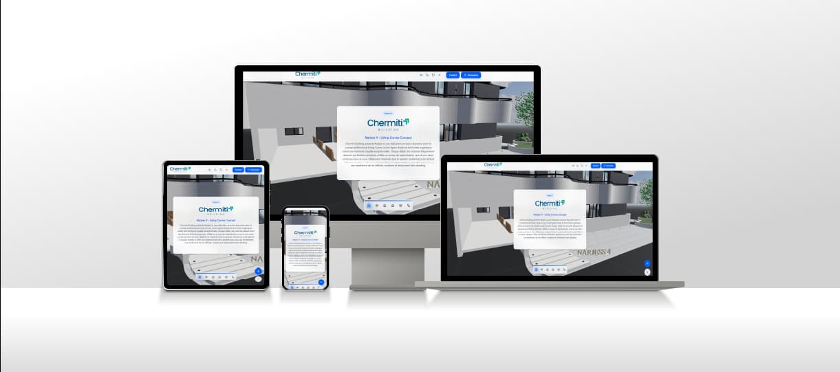 Chermiti Building Website project preview